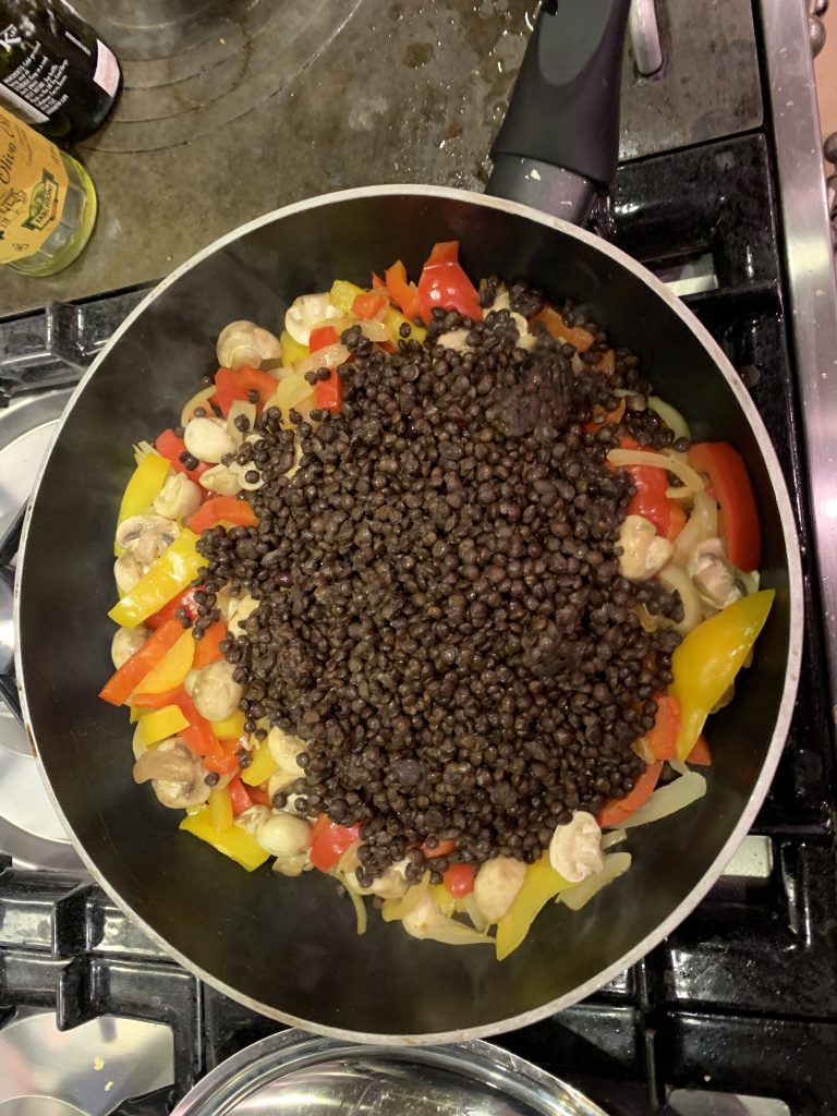 add the lentils