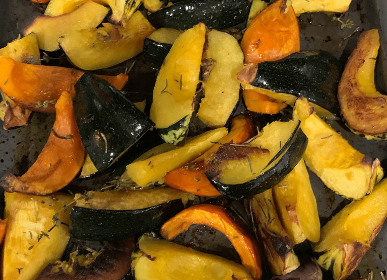 roasted mix squash