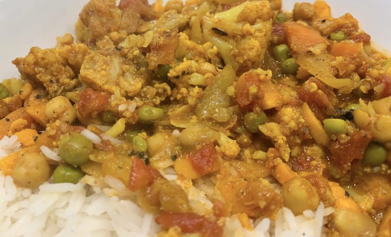 veggie chickpea curry