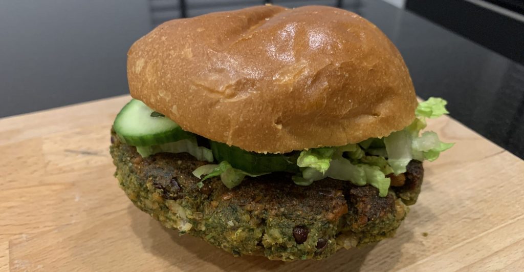 felafel bean burger