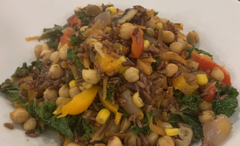 Leftover stirfry