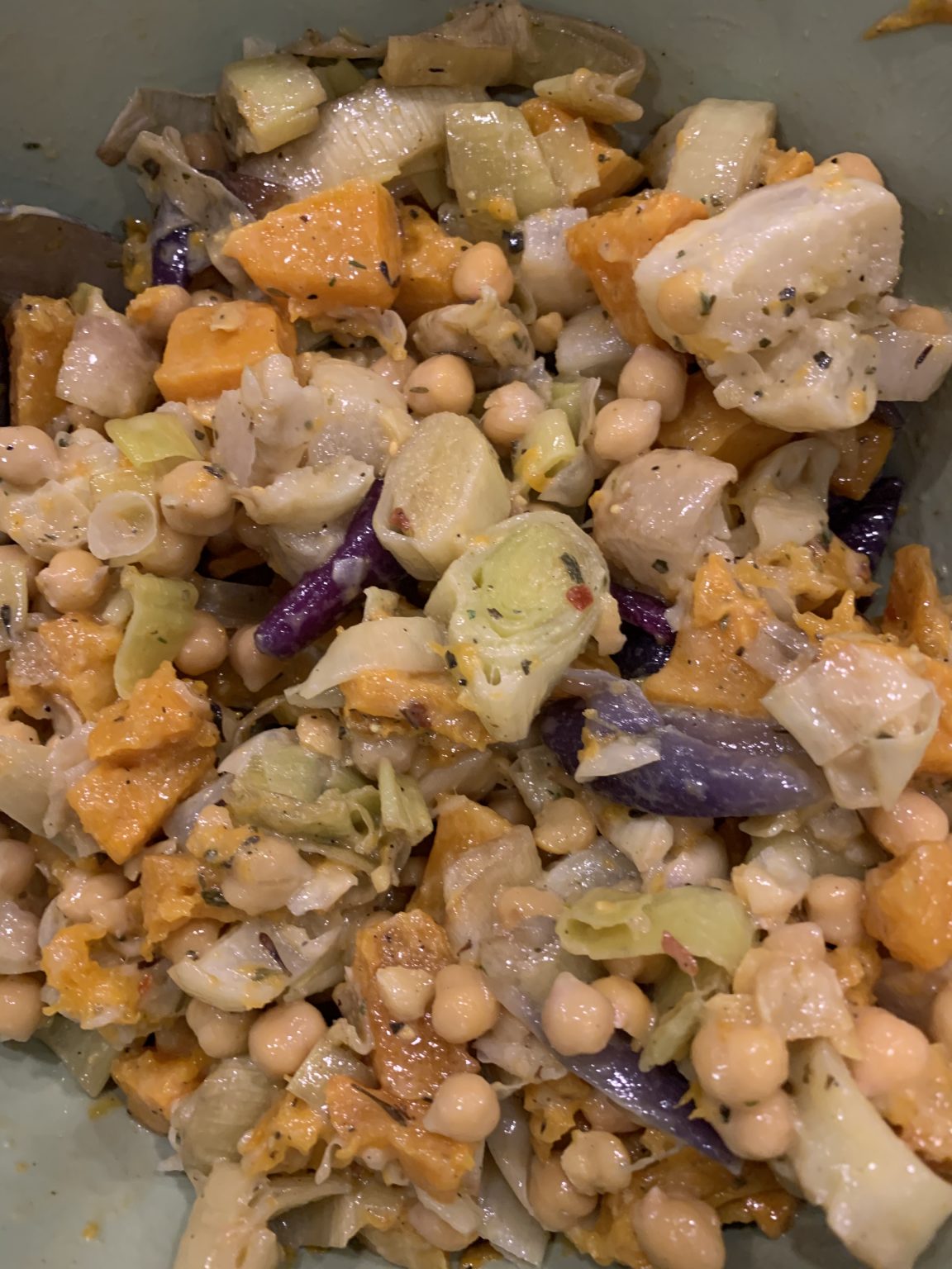 Roasted Butternut Squash and Chickpea parcels The Plant based dad