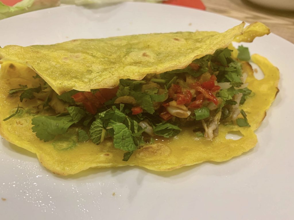 Vietnamese pancakes
