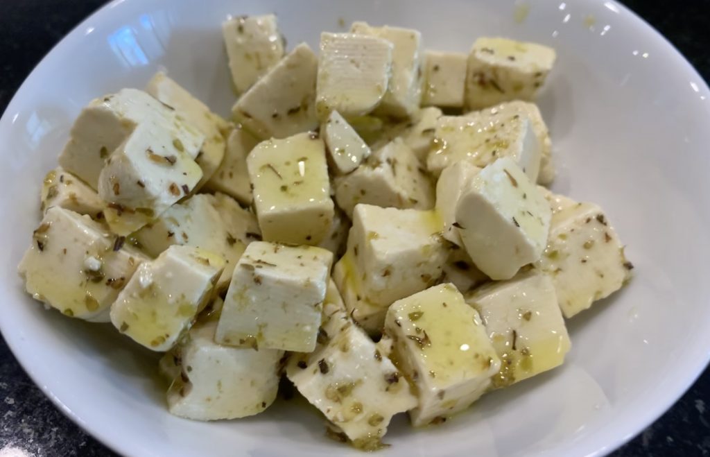 Tofu alternative to feta (tofeta?) The Plant based dad