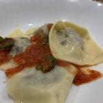 mushroom nut and walnut ravioli