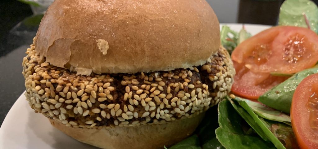 Red Lentil Burger