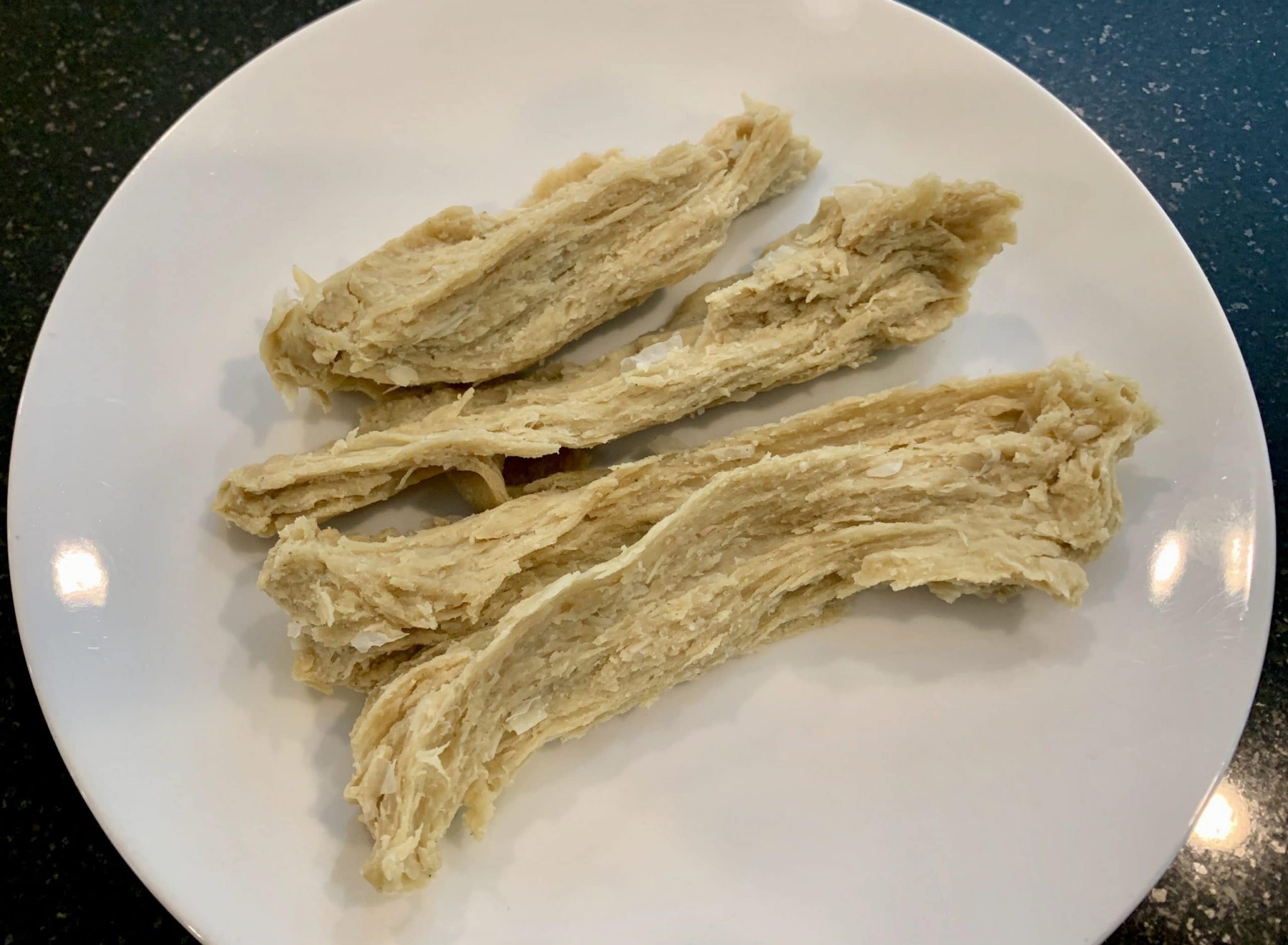 Seitan "chicken" pieces The Plant based dad