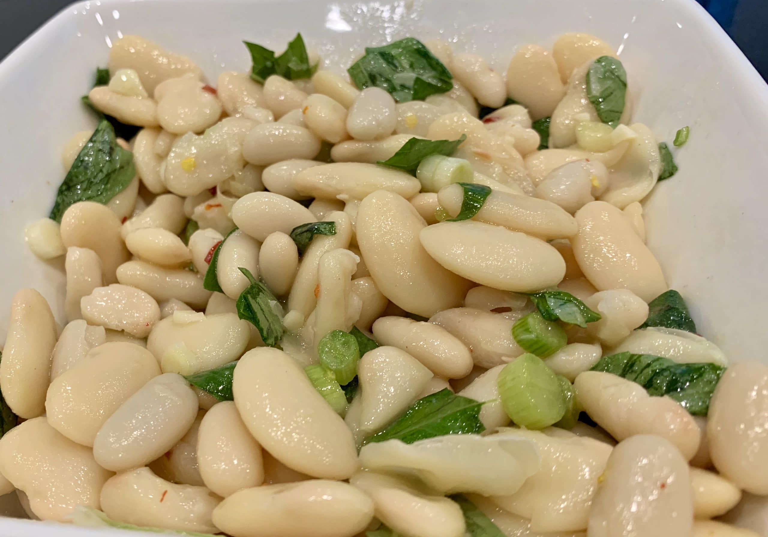 Italian bean salad The Plant based dad