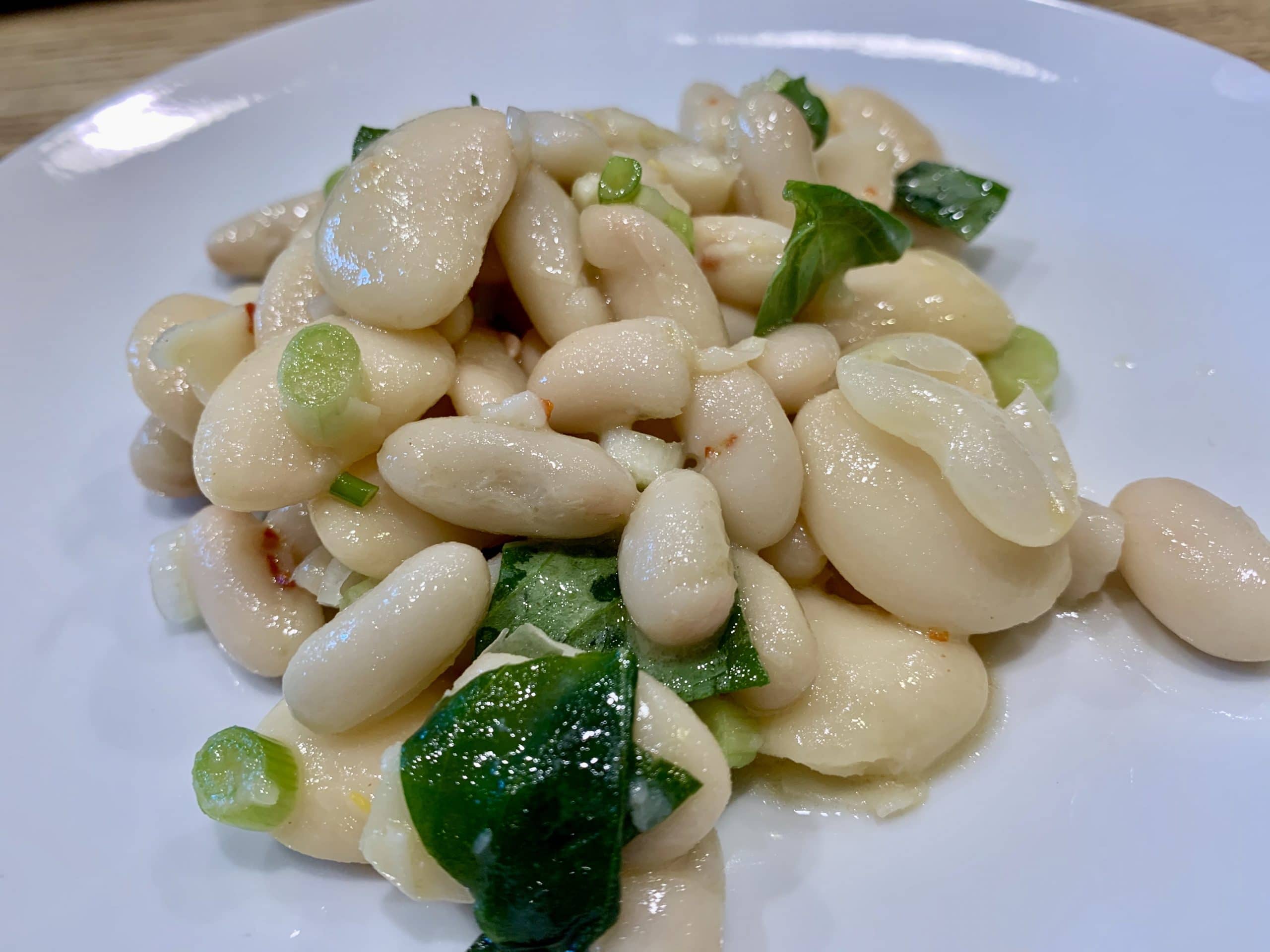 Italian bean salad The Plant based dad