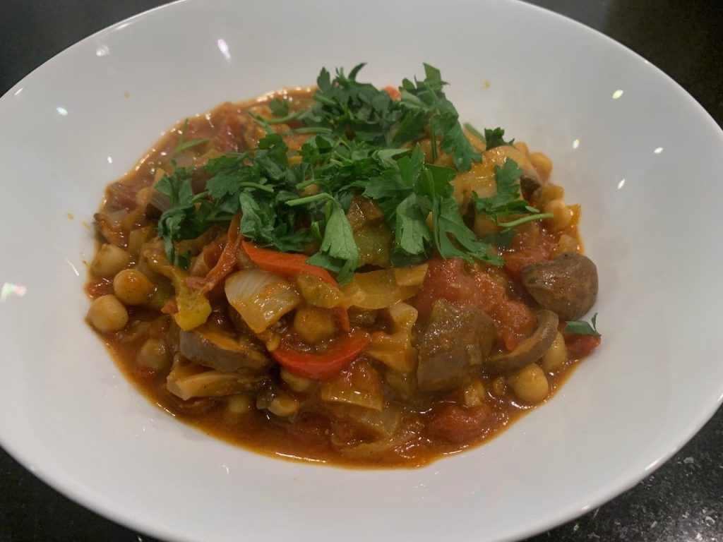Moroccan Chickpea Tagine