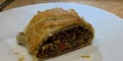 Two Bean puff pastry roll