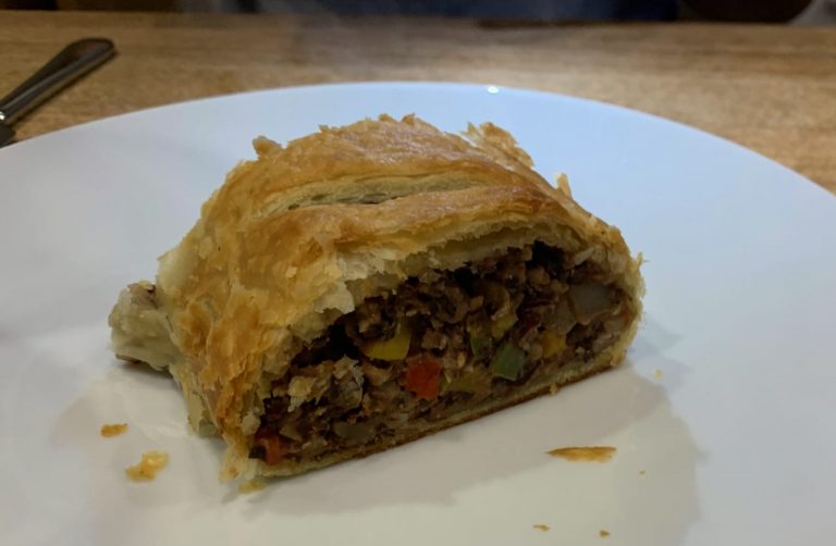 bean, nut and pepper roll