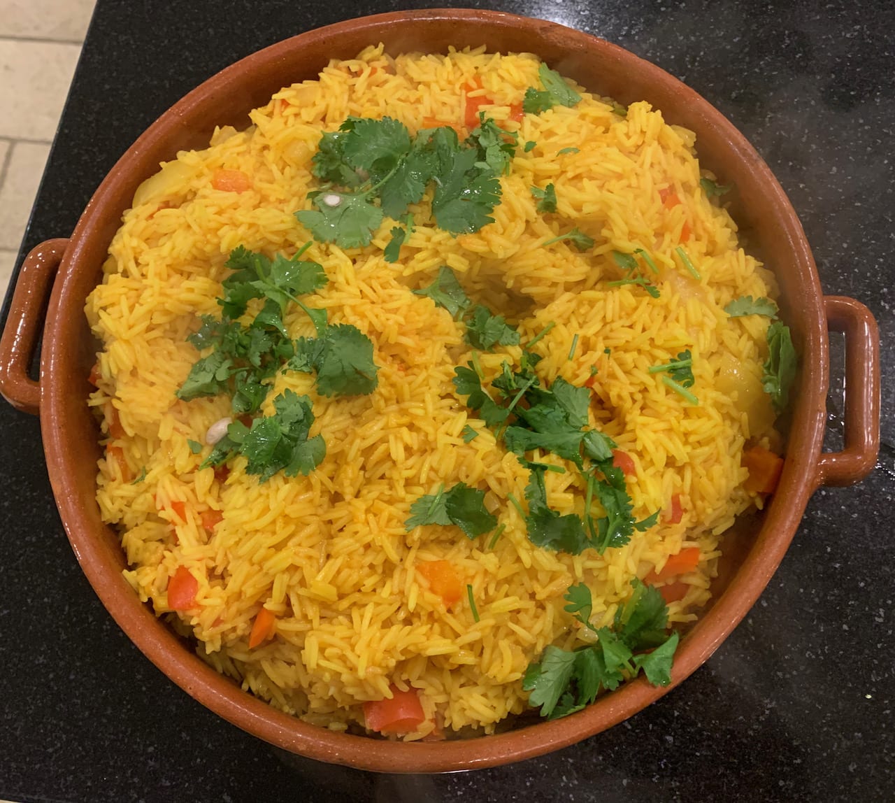 Nando's spicy rice The Plant based dad