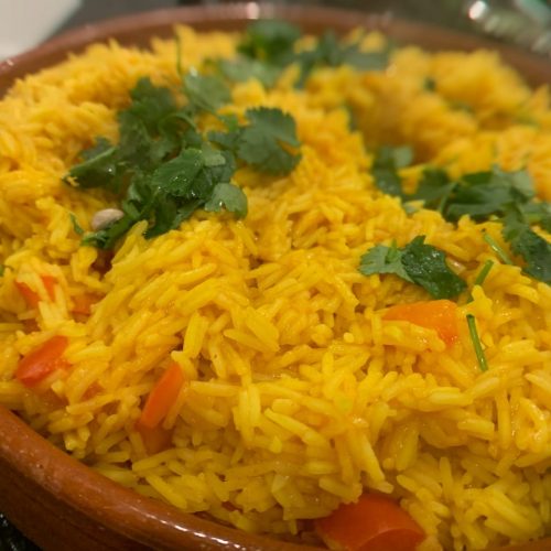 Nando's spicy rice The Plant based dad