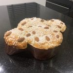 vegan colomba cake