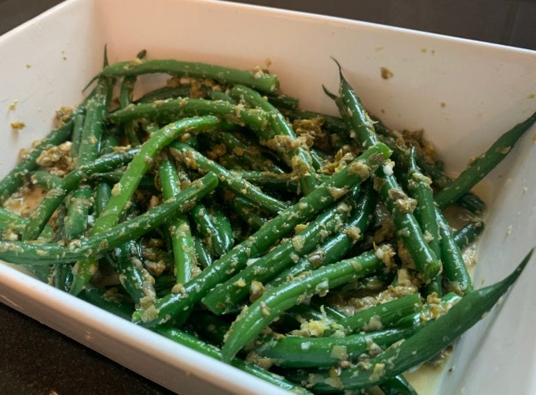 french bean salad