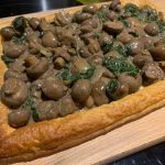 mushroom tart