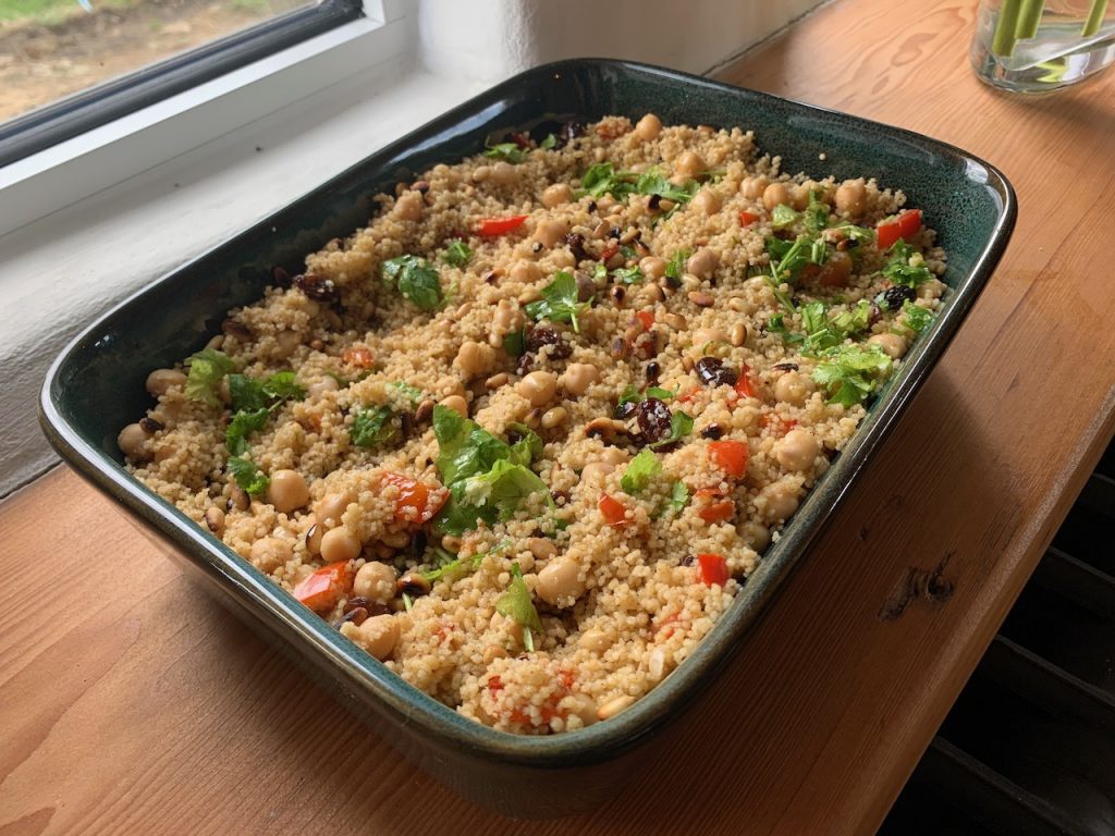 fruity Moroccan couscous