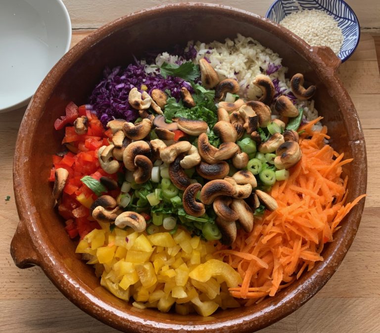 Asian chopped salad