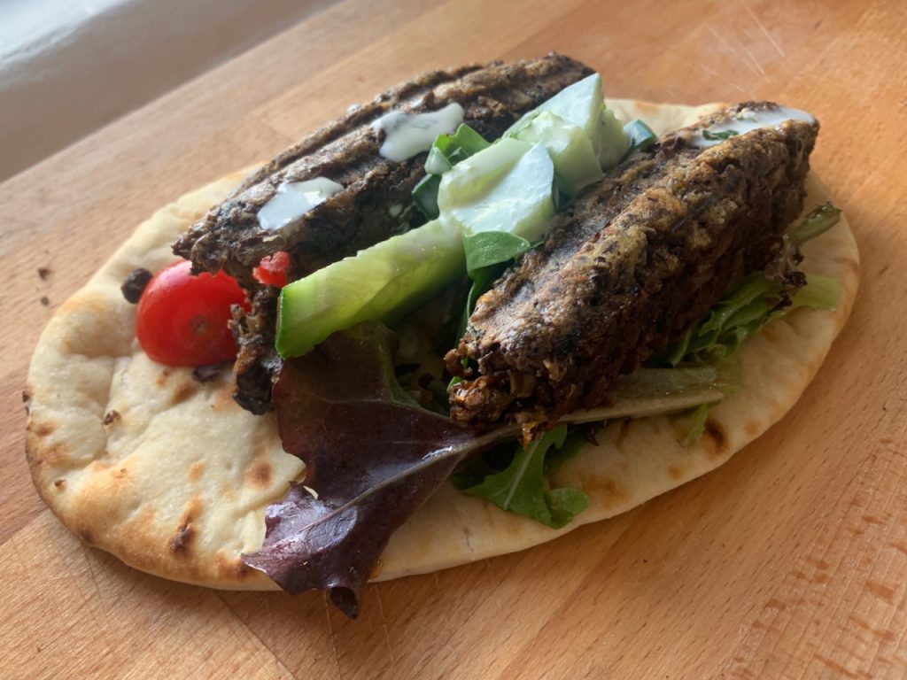 black bean kofta