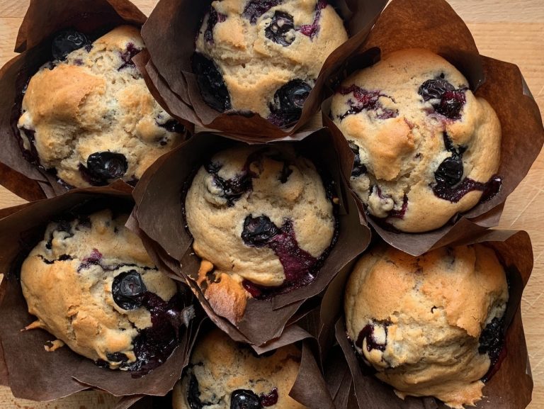 blueberry muffins