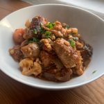 sausage and pearl barley casserole