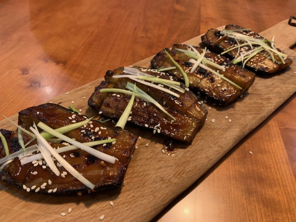 teriyaki aubergine